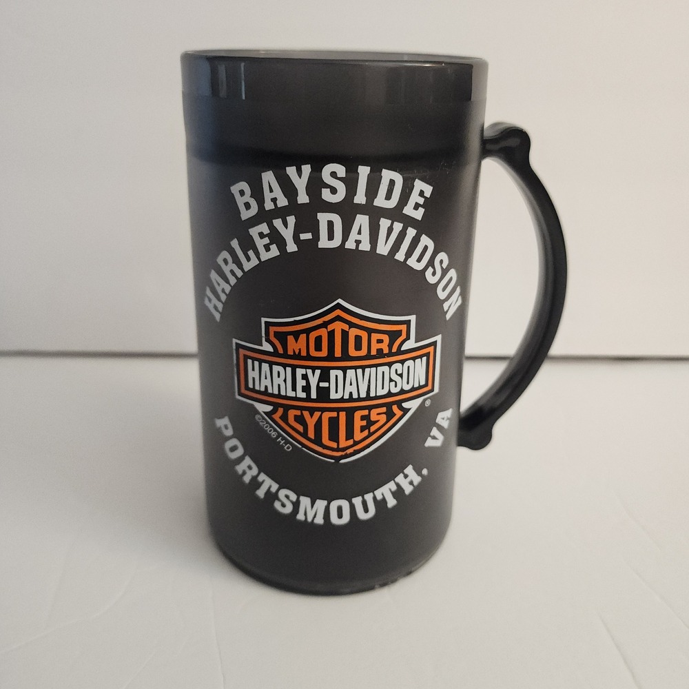 Bayside Harley Davidson Cycles‎ Portsmouth VA Black Mug Cup 2006